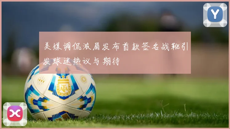 美媒调侃浓眉发布首款签名战靴引发球迷热议与期待
